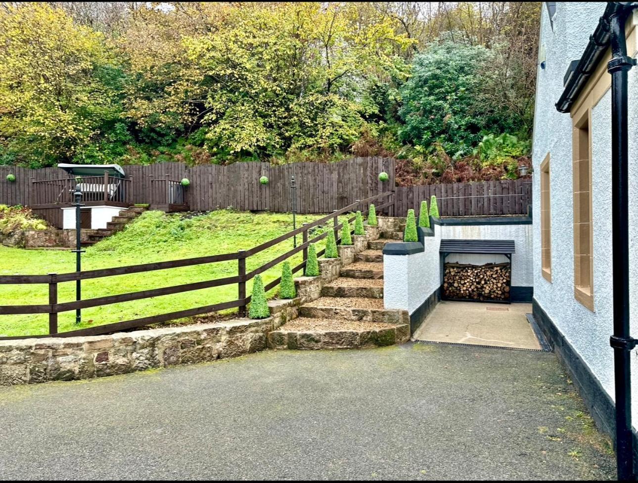 Gleddoch Coach House Vila Langbank Exterior foto